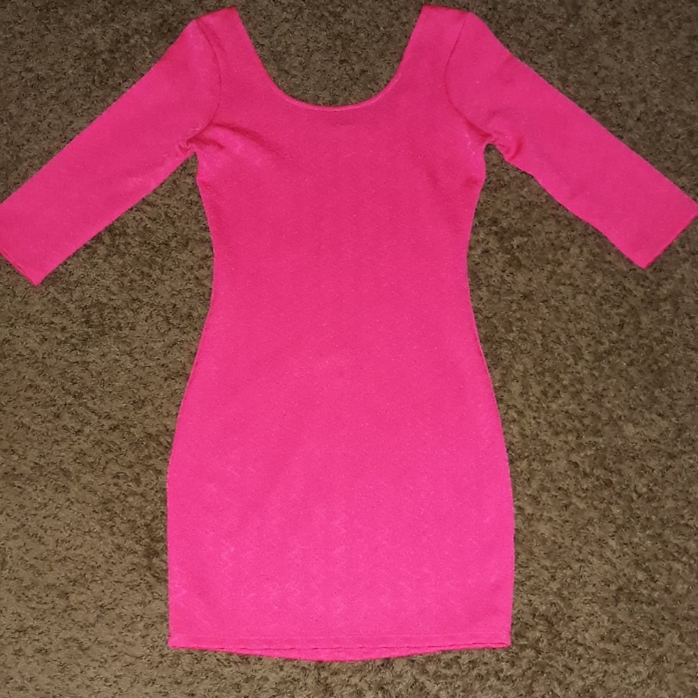 Hot Pink Dress